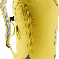Deuter Gravity Pitch 12 Sac À Dos D'Escalade, jaune/Bleu pétrole