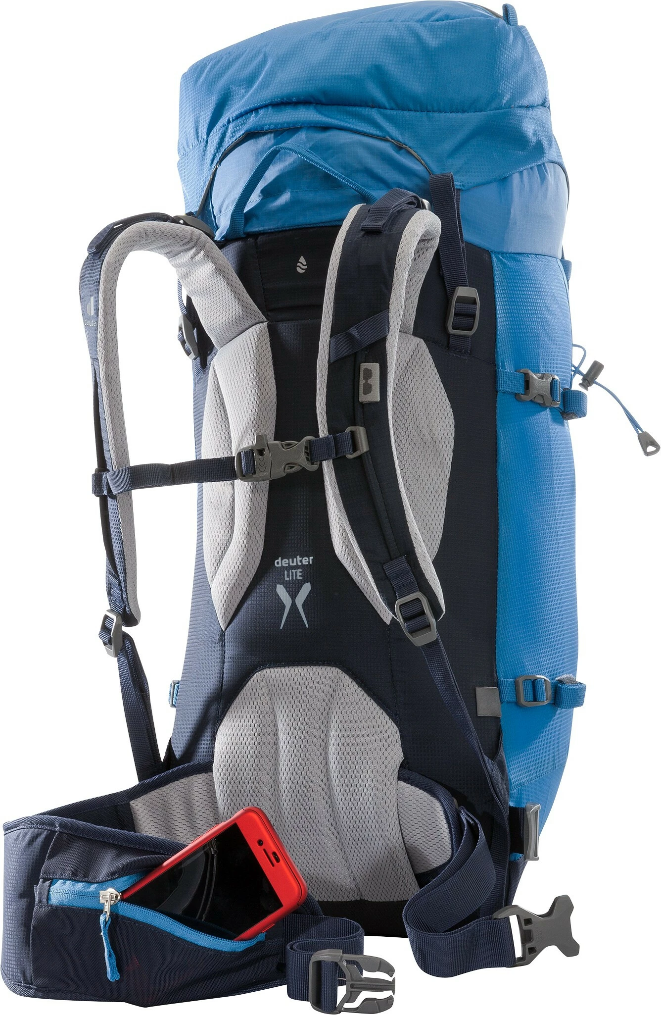 Deuter Guide Lite 28+ SL Sac à dos Femme, bleu/Bleu pétrole – Image 4