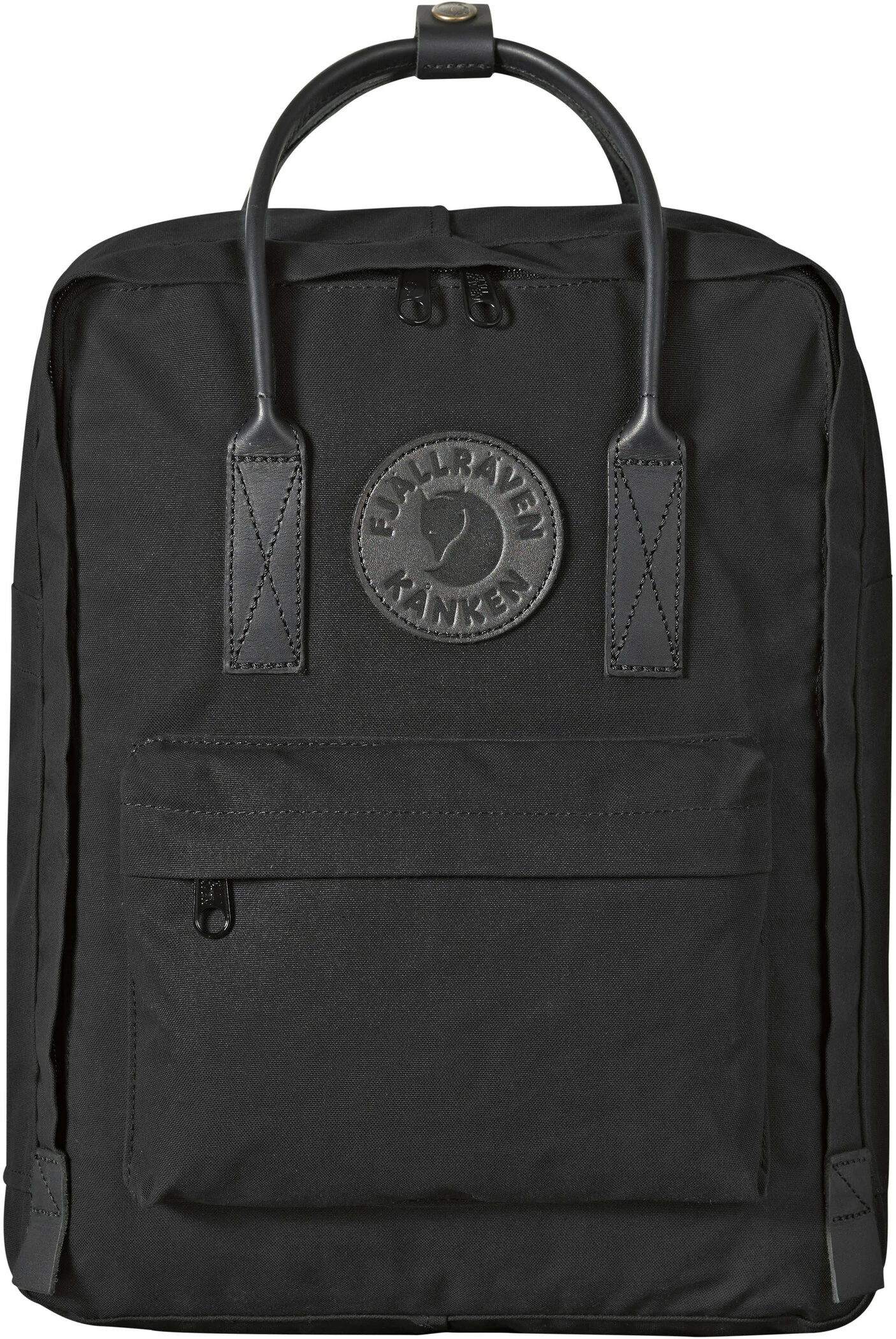 Fjällräven Kånken No.2 Mini Sac à dos avec poignées noires Enfant, noir