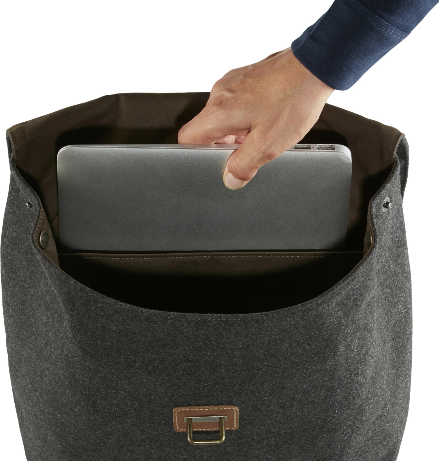 Fjällräven Norrvåge Sac pliable, gris – Image 5