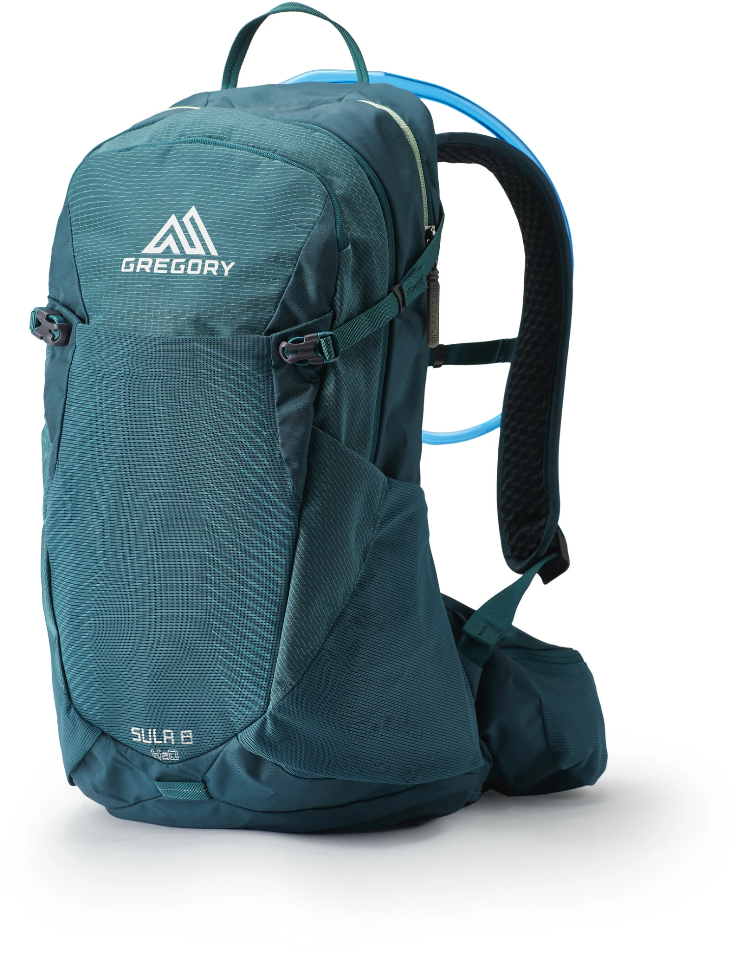 Gregory Sula 8 H2O Sac à dos Avec Réservoir 3l Femme, Bleu pétrole