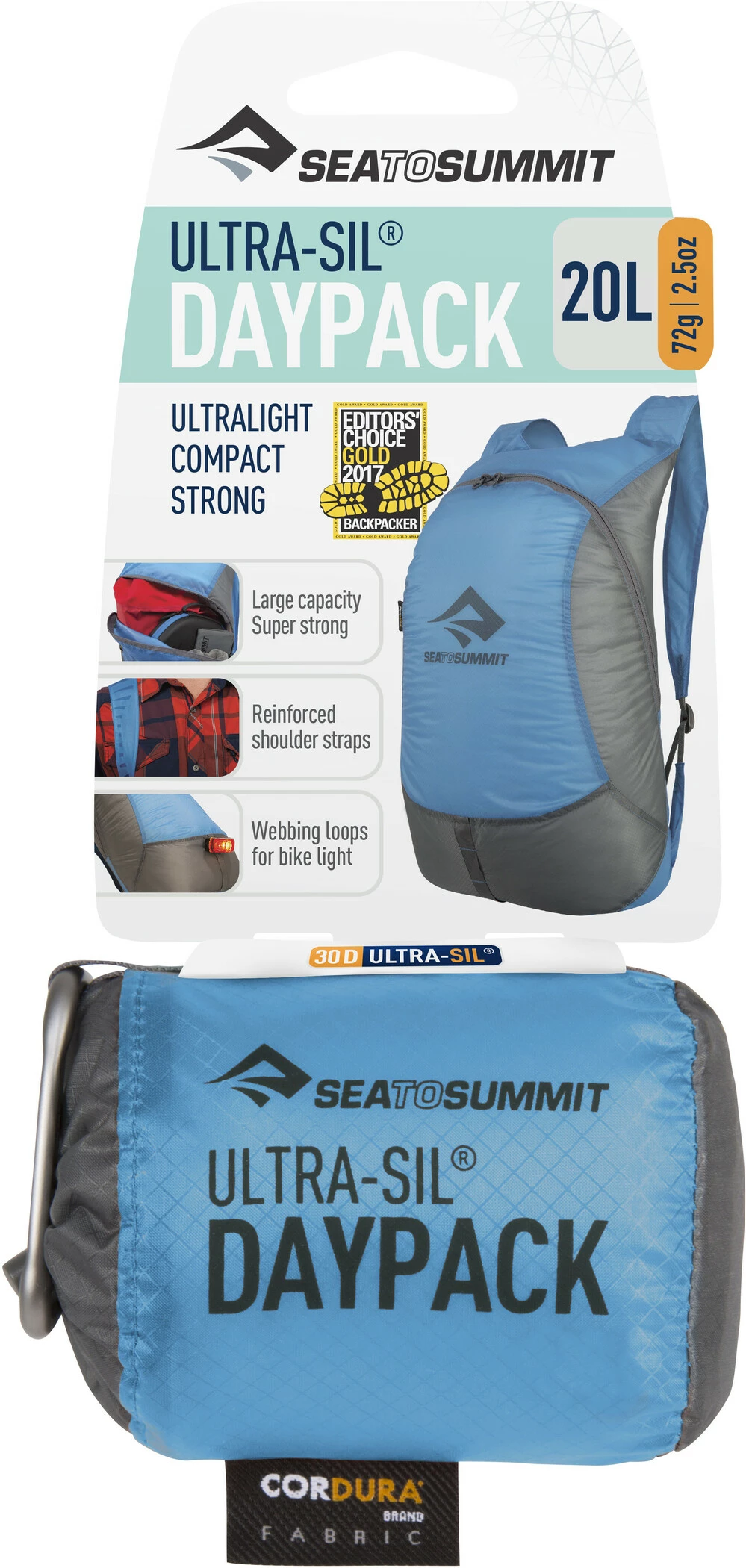 Sea to Summit Ultra-Sil Sac à dos, bleu – Image 5